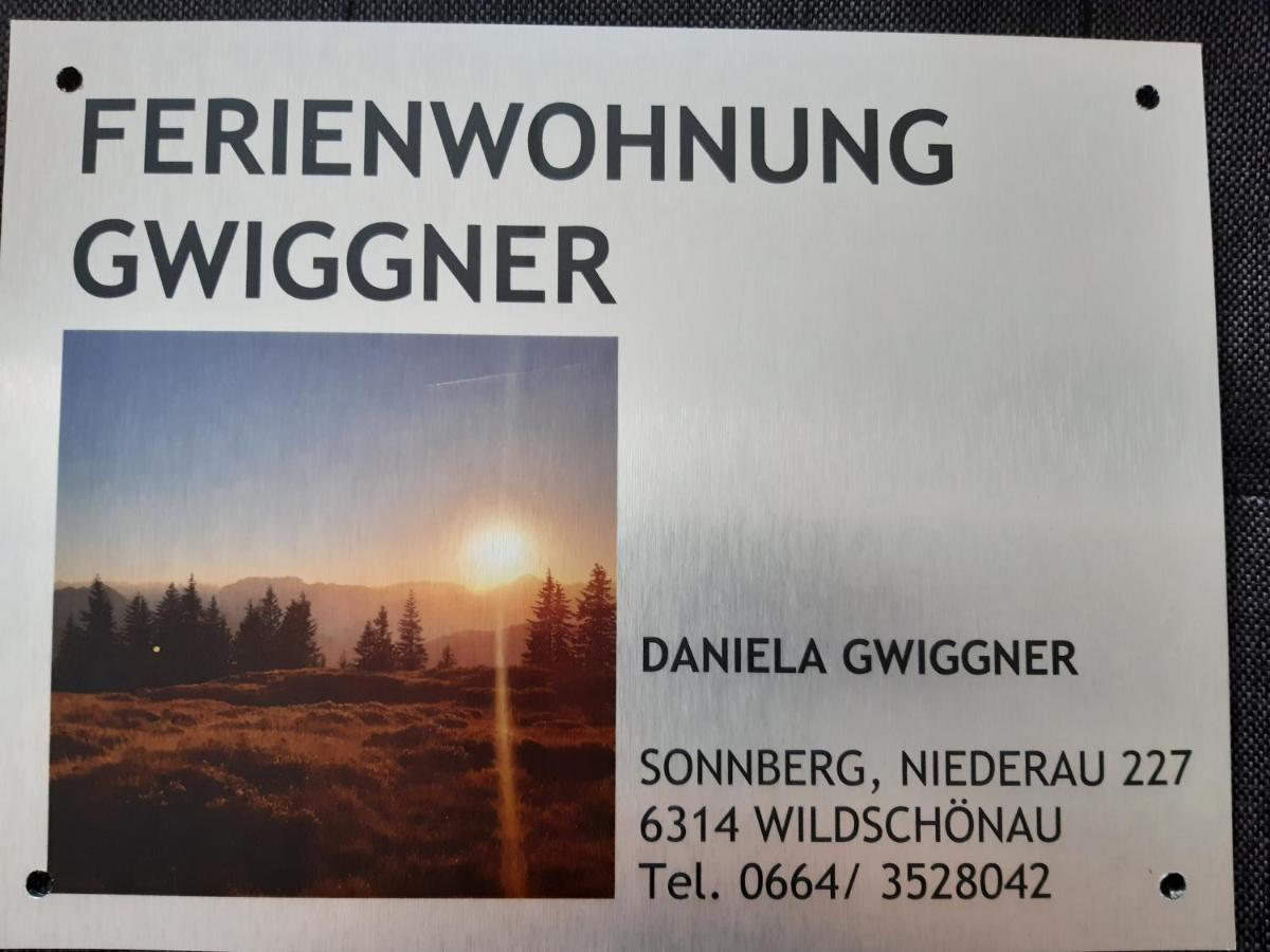 Ferienwohnung - Gwiggner Daniela Нідерау Екстер'єр фото